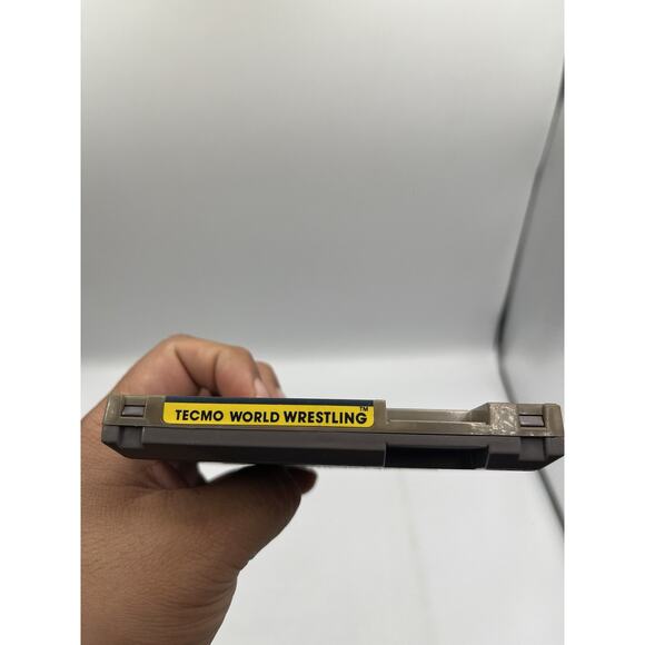 Tecmo World Wrestling (Nintendo Entertainment System, 1990) With Case - Picture 8 of 9